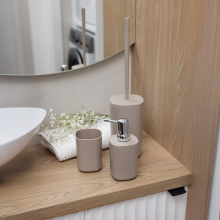 Szczotka wc SENSO beżowy